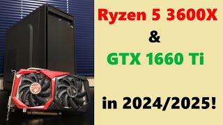 Ryzen 5 3600X & GTX 1660 Ti in 2024/2025!  Budget Gaming, Video Render, Encoding Tests