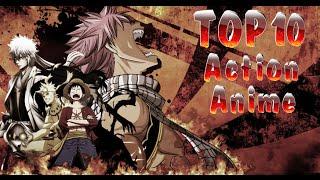 أفضل 10 أنميات اكشن  || Top 10 Action Anime