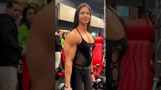 What Happened in the Gym..??  Female Bodybuilder Workout Shorts Video