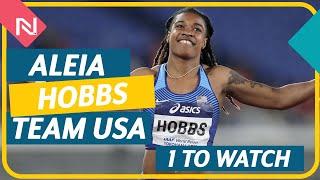 ATHLETE TO WATCH IN 2020 - ALEIA HOBBS FROM USA, 100M SPRINTER