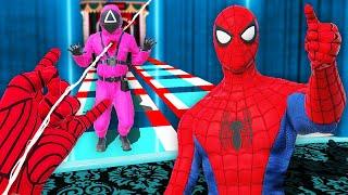 SPIDERMAN Enters Squid Game (Bonelab VR Mods)