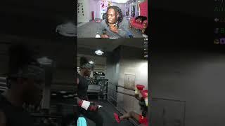 Kai Cenat reacts to KSI and IShowSpeed sparring #kaicenat #ksi #ishowspeed #kaicenatfunnymoments