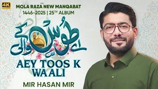 Aey Toos K Wa'ali | New Mola Raza (a.s) Manqabat 2025 | Mir Hasan Mir