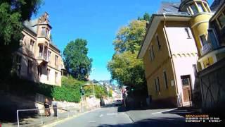 D: Stadt Marburg. Landkreis Marburg-Biedenkopf. Fahrt durch die Stadt. August 2016