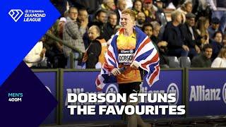 Charlie Dobson wins SENSATIONAL Diamond Trophy in Brussels 400m - Wanda Diamond League 2024