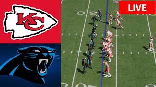 LIVEKansas City Chiefs VS Carolina Panthers/NFL Season/NFL Week 12/ NFL Madden 25