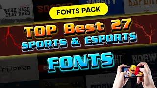 Free Fonts Pack With Honest Review | Atulzalaedits