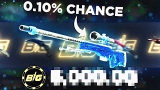 We Pulled This 0.10% CHANCE AWP GUNGNIR in a Case Battle?! - CSGOBIG