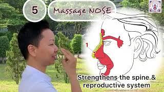 12 morning face massages - Dien Chan Facial Reflexology - DINH HUONG THAO