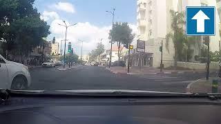 טיפים לטסט - מסלול טסט נהיגה מצולם ברחובות