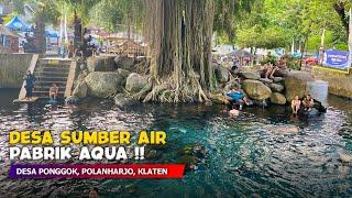 DESA INI JADI SUMBER AIR AQUA! Pemandangan Alam Wisata Umbul Kapilaler - Cerita Desa Ponggok, Klaten