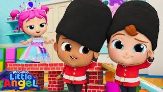 London Bridge Is Falling Down Help Jill cross the Bridge | Little Angel Kids Songs & Nursery Rhymes