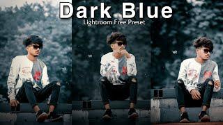 DARK BLUE - Professional Lightroom Presets | Tutorial | DNG | Red Lover Editor