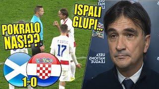 DALIĆ IZJAVA NAKON ŠOKANTNOG PORAZA ŠKOTSKA 1-0 HRVATSKA