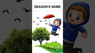 Season Name | Learn Seasons Name | Name of season in English | Fabelle Kids