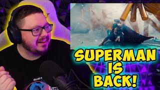 James Gunn - SUPERMAN Teaser Trailer - REACTION