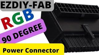 EZDIY-FAB 90 DEGREE 24-Pin Power connector - A quick overview