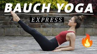 Bauch Yoga Express | 12 Minuten effektives Bauchtraining | Yoga x Pilates Core Workout 