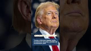 Trump's Tariff Threat on Apple: US iPhone Production or Face 25% Tax