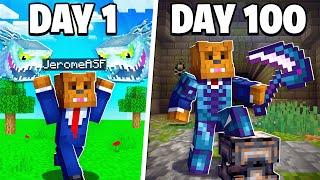 I Survived 100 INSANE DAYS In Chaos Minecraft!