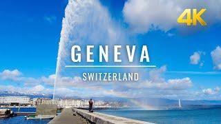 Geneva Switzerland  4K, Switzerland’s most international city, places to visit