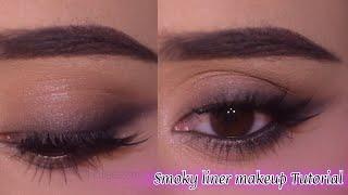 Step by Step Smokey Liner Makeup Tutorial for beginners