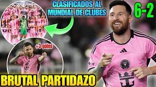  HAT-TRICK de MESSI con INTER MIAMI para CLASIFICAR al MUNDIAL DE CLUBES  Partidazo como suplente