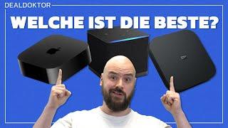 Apple vs. Fire Cube vs. Mi TV Box - Welche ist die beste für dich?