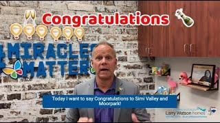 Congratulations Simi Valley & Moorpark