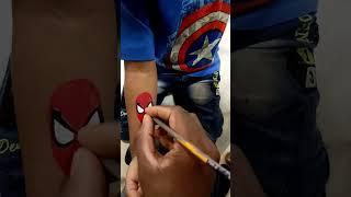 Easy Spiderman Drawing #tattoo