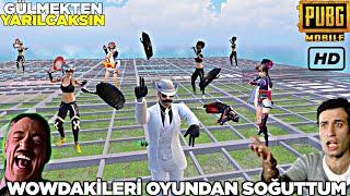 WOW HARİTALARINDA TAVALAYARAK EDİTLEDİM  HİLE KESİN HİLE - PUBG MOBİLE KOMİK MONTAJ