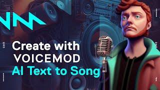 Voicemod Text to Song: Free Online AI Music Generator - (More songs and feats in 2023!)