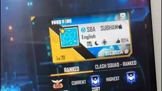 Free fire live | sba subham