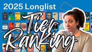 Tier Ranking EVERY Book on the Dublin Literary Award Longlist 2025