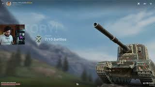 НЕВЕРОЯТНАЯ ИГРА ОГРОМНОГО FV 4005 НА САМОЙ ГОРОДСКОЙ КАРТЕ ● WoT Blitz