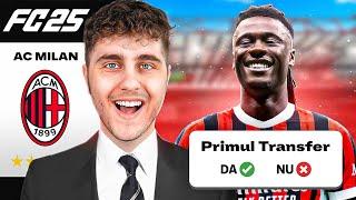 Primul TRANSFER de la AC MILAN in FC 25..