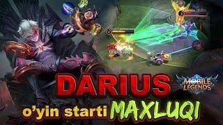  DARIUS PERSONAJI HAQIDA GAYD / DARIUS KOMBINATSIYALARI / mobile legends uzbekistan