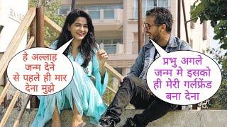 Parbhu Agle Janm Me Isko Hi Meri Girlfriend Banana Prank On Cute Girl In Mumbai By Basant Jangra