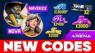 ALL Mech Arena Promo Codes  How to Get UNLIMITED A coins  2024