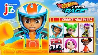 Choose Your Favorite Hot Wheels Racer! ️ Hot Wheels Let's Race | Netflix Jr