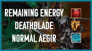 [Lost Ark] 1660 Remaining Energy Deathblade Normal Aegir