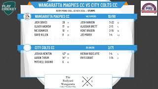 Wangaratta Magpies CC v City Colts CC