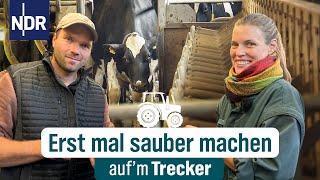 Alles neu & frisch am Melkstand bei Hauke & Claas | Auf'm Trecker Folge 41 | NDR