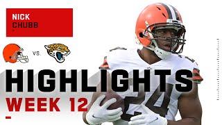 Nick Chubb Battles Glennon & Jaguars w/ 176 Total Yds | NFL 2020 Highlights