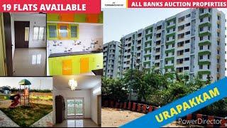 PID 43/2,3 BHK Residential Flats For Sale/URAPAKKAM/Auction sale/19 flats available/