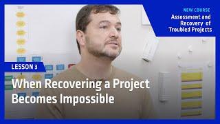 Ricardo Vargas Explains When Recover a Project Becomes Impossible