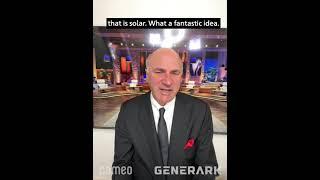 Kevin O'Leary / Mr. Wonderful Supporting Generark's Solar Generator and Sustainability Mission