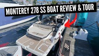 Monterey 278 SS Boat Review & Tour