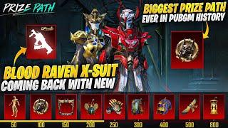 Biggest Prize Path Ever In Pubgm History | Blood Raven X Suite Coming With New X Suite | Pubgm\Bgmi