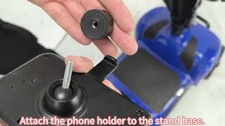 MOVEMAGIC Electric Mobility Scooter Cell Phone Holder Installation Tutorial